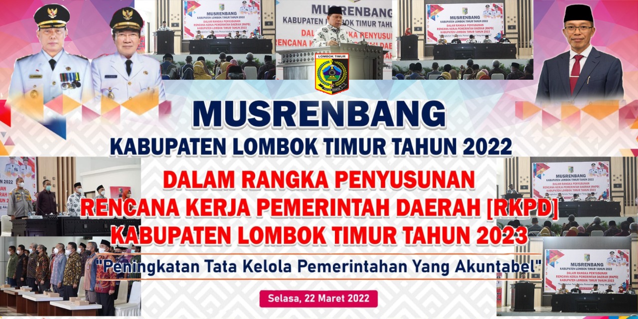 Musrenbang Kabupaten Lombok Timur Tahun 2022